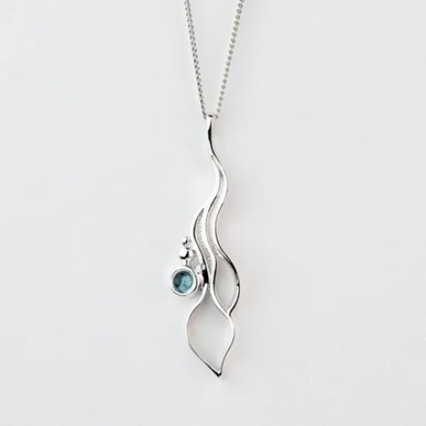 Handcrafted Scottish jewellery - Ripple to Roar pendant Handcrafted Scottish jewellery - Ripple to Roar pendant